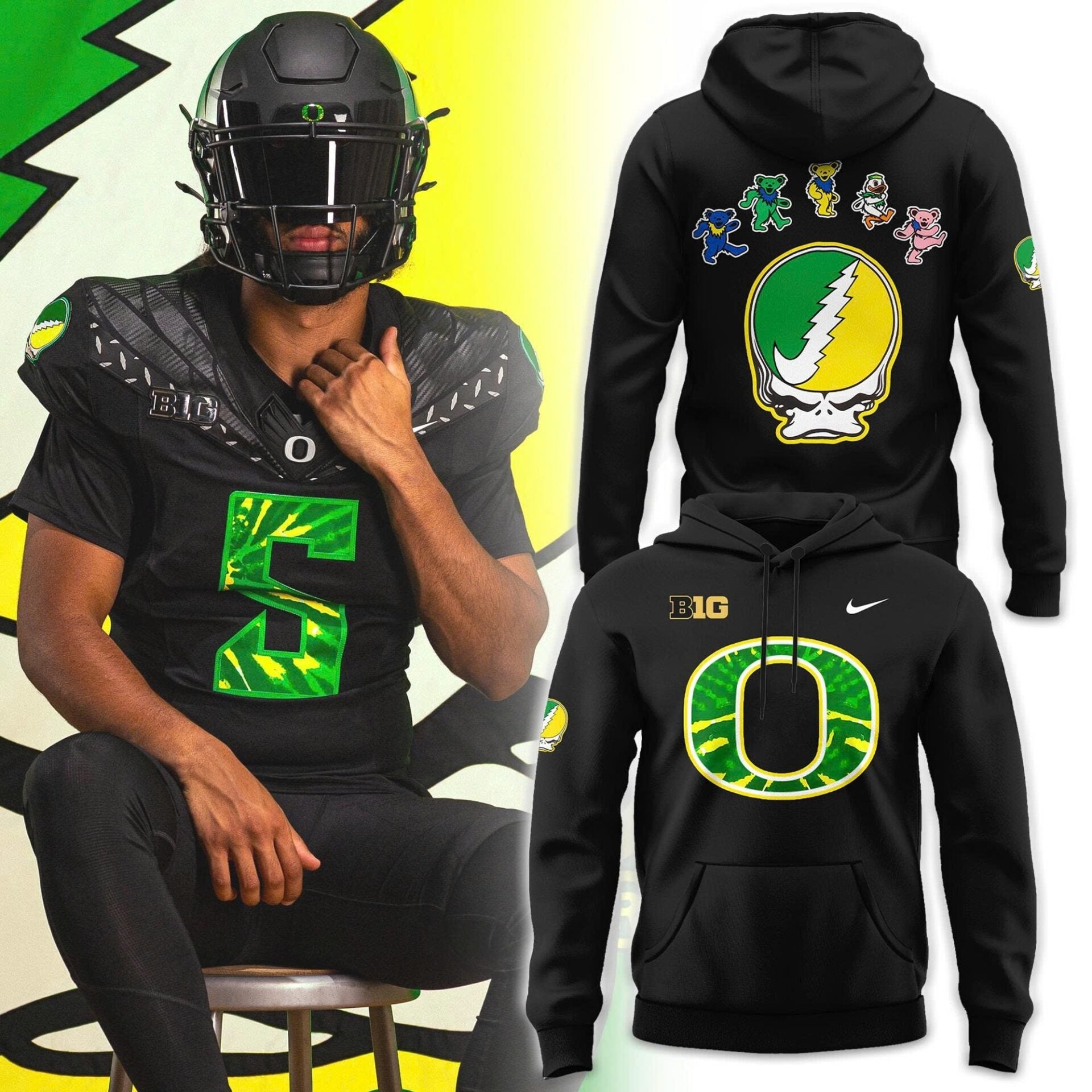Limited Edition Ducks FB A Gtf. Dead Black Hoodie-PU10202500100