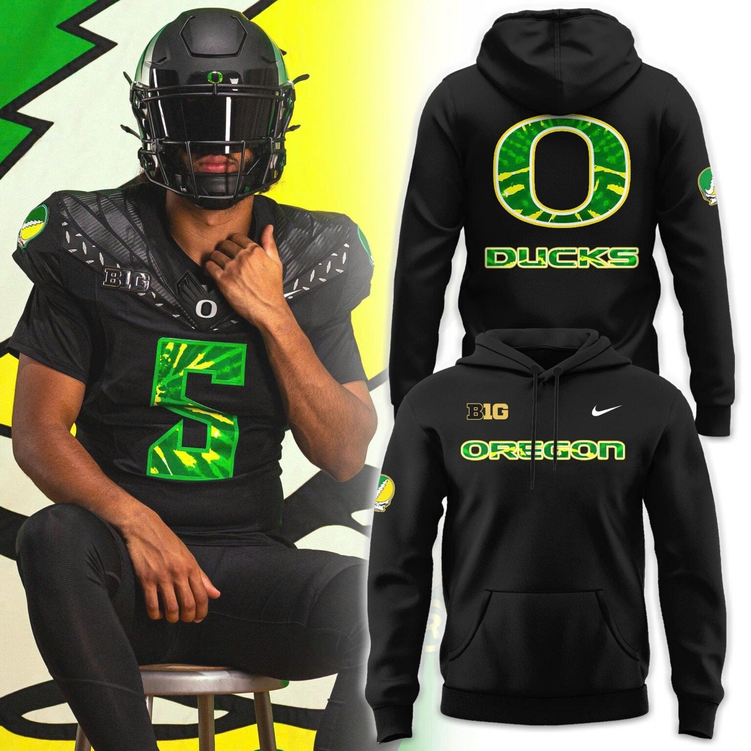 Limited Edition Ducks FB A Gtf. Dead Black Hoodie-PU10202500101