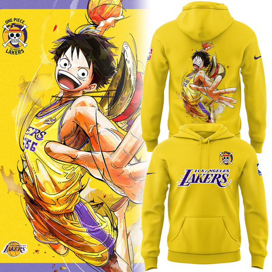 LA Lakers - Luffy OnePiece Night Hoodie