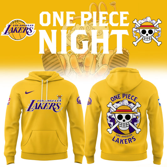 LA Lakers - OnePiece Night Hoodie