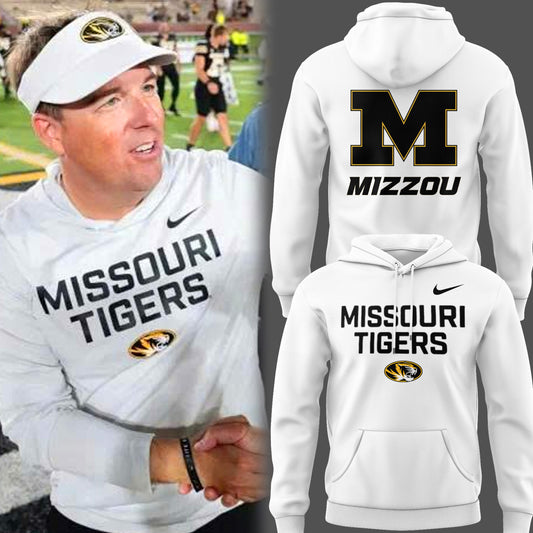 Limited Edition Mizzou Football Coach Eliah Drinkwitz M Hoodie-PU25090782