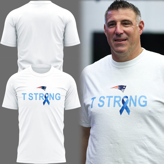 Limited Edition Patriots Football Prayers to Terrell Williams 🙏🏾 “T Strong” TShirt-PU25092809