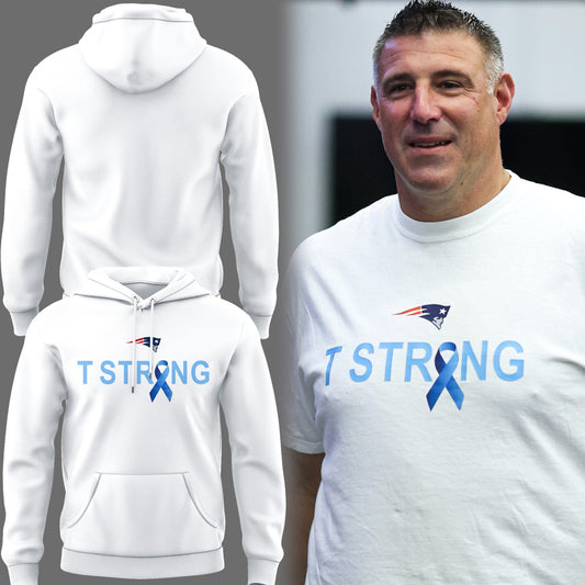 Limited Edition Patriots Football Prayers to Terrell Williams 🙏🏾 “T Strong” Hoodie-PU25092812