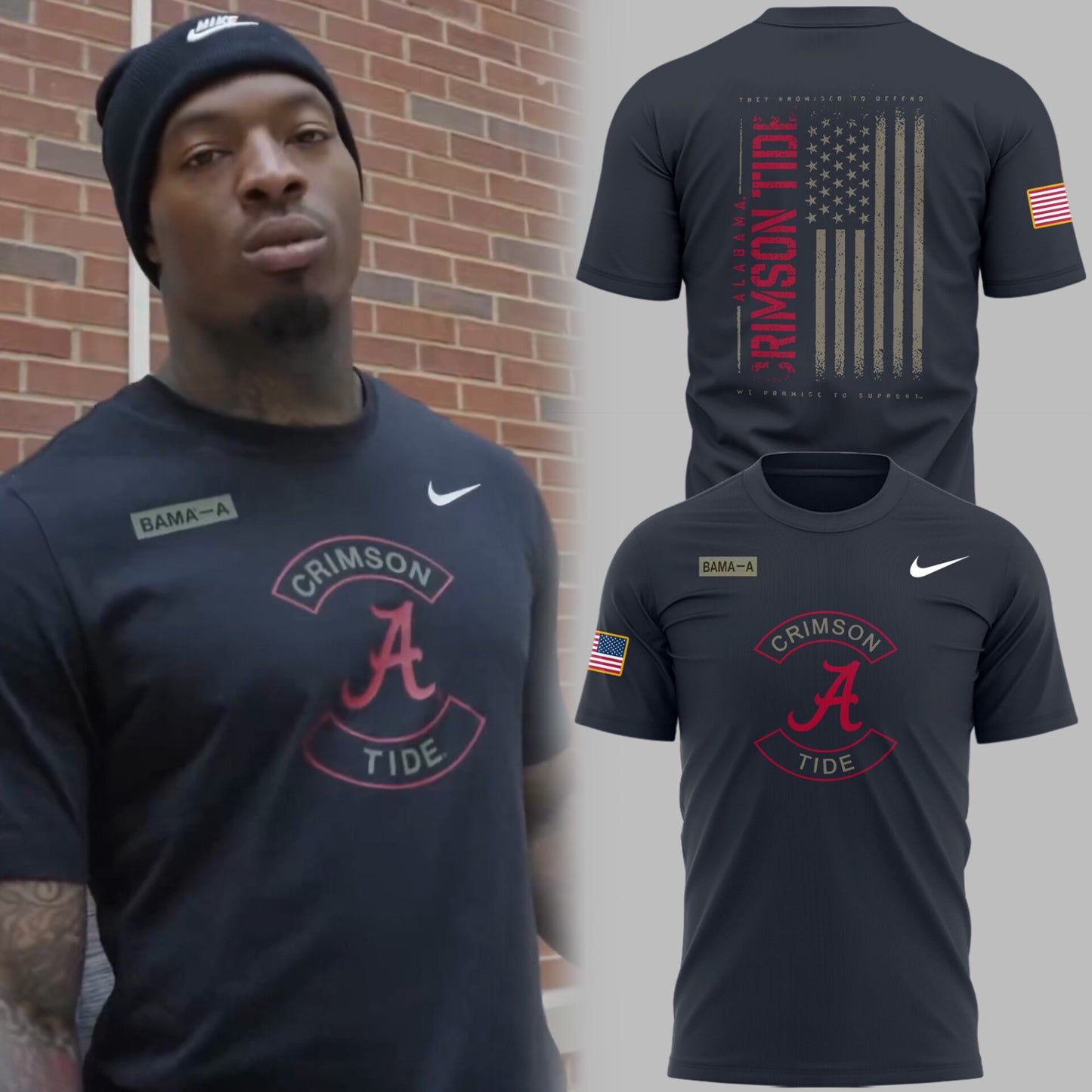 Limited Edition ALAB Football Military TShirt-PU25111701