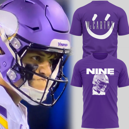 Limited Edition J.J. McCarthy: Nine Purple TShirt-PU25121017