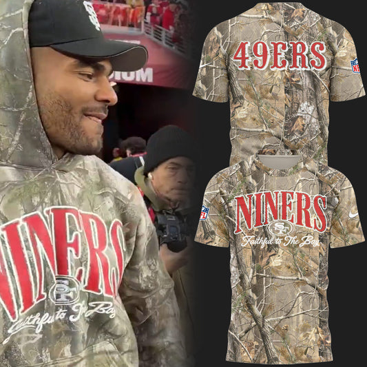 Limited Edition 49ER 🏈 Camo TShirt-PU25121508