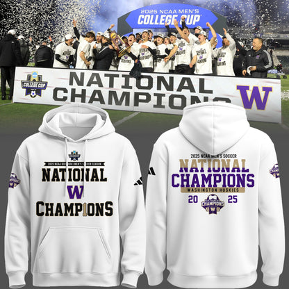 Limited Edition Huskies National Champions Hoodie-PU25121601