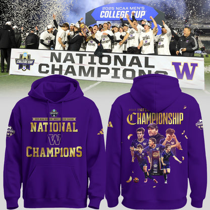 Limited Edition Huskies National Champions Hoodie-PU25121604