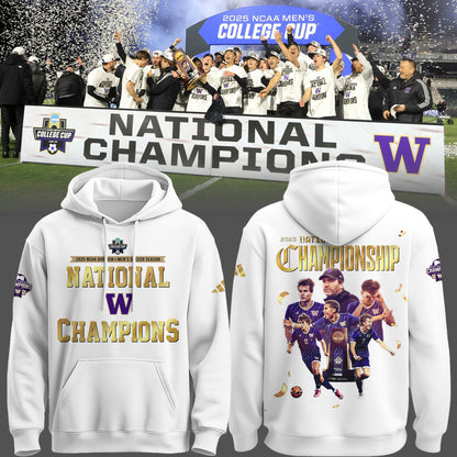 Limited Edition Huskies National Champions Hoodie-PU25121605