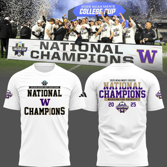 Limited Edition Huskies National Champions T-Shirt-PU25121610