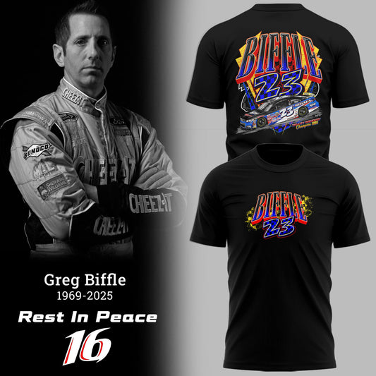 Limited Edition Rest In Peace Greg Biffle TShirt-PU25121951