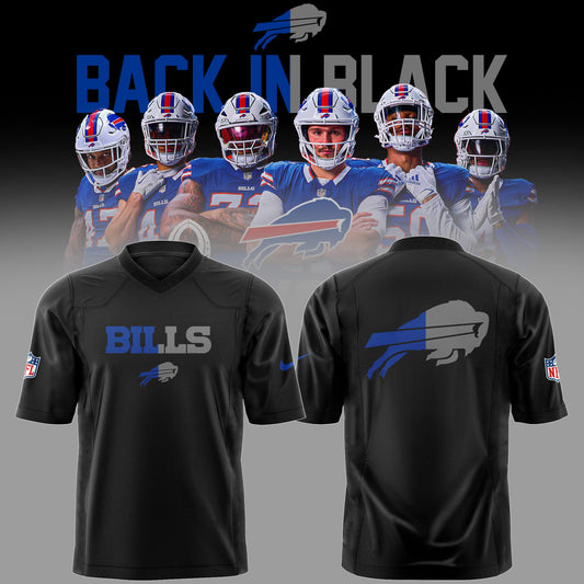 Limited Edition BIL 🏈 Back In Black Jersey-PU25122404