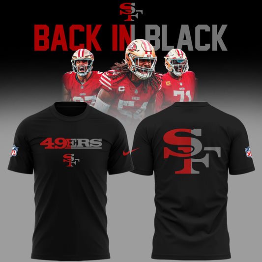 Limited Edition 49e 🏈 Back In Black TShirt-PU25122409