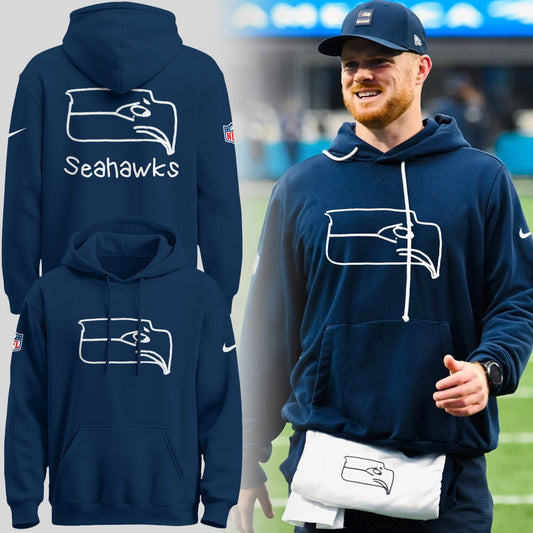 Limited Edition Seahawks Logo Another Drew Up Combo Hoodie