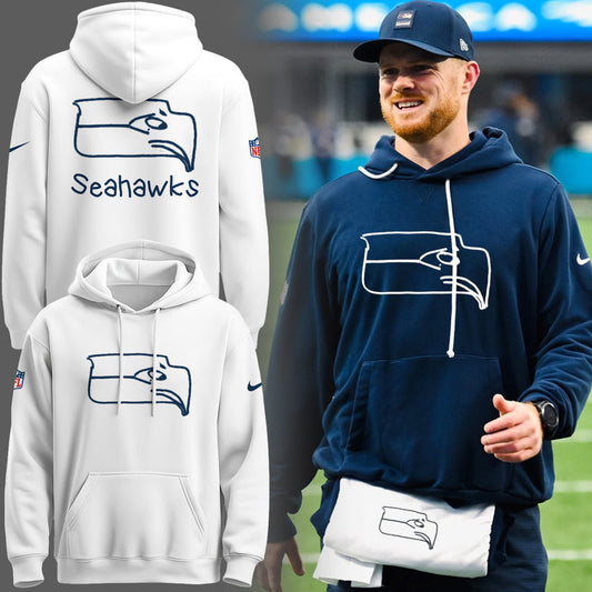 Limited Edition Seahawks Logo Another Drew Up Combo Hoodie