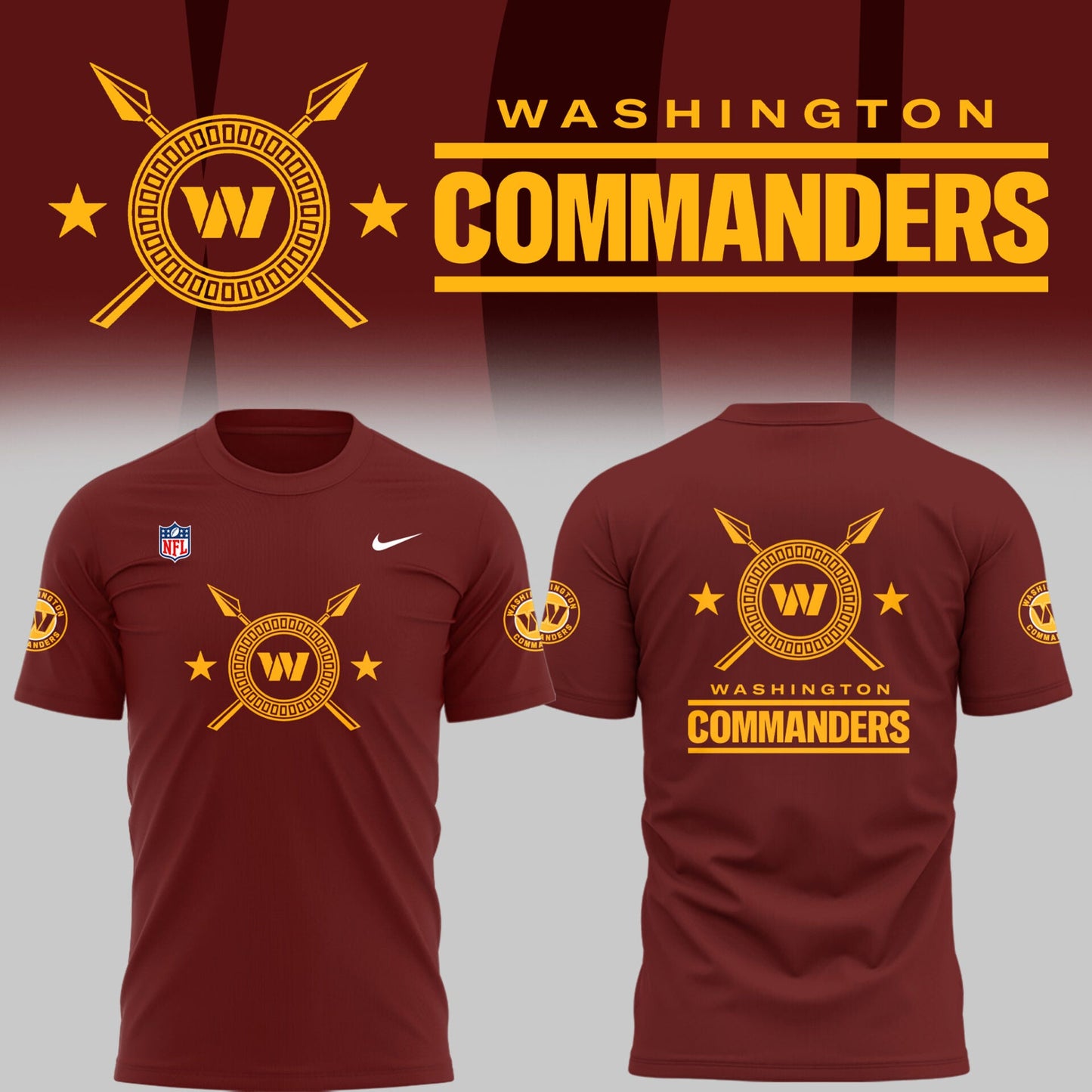 Limited Edition W.Commanders Franchise Focus Club Shirt
