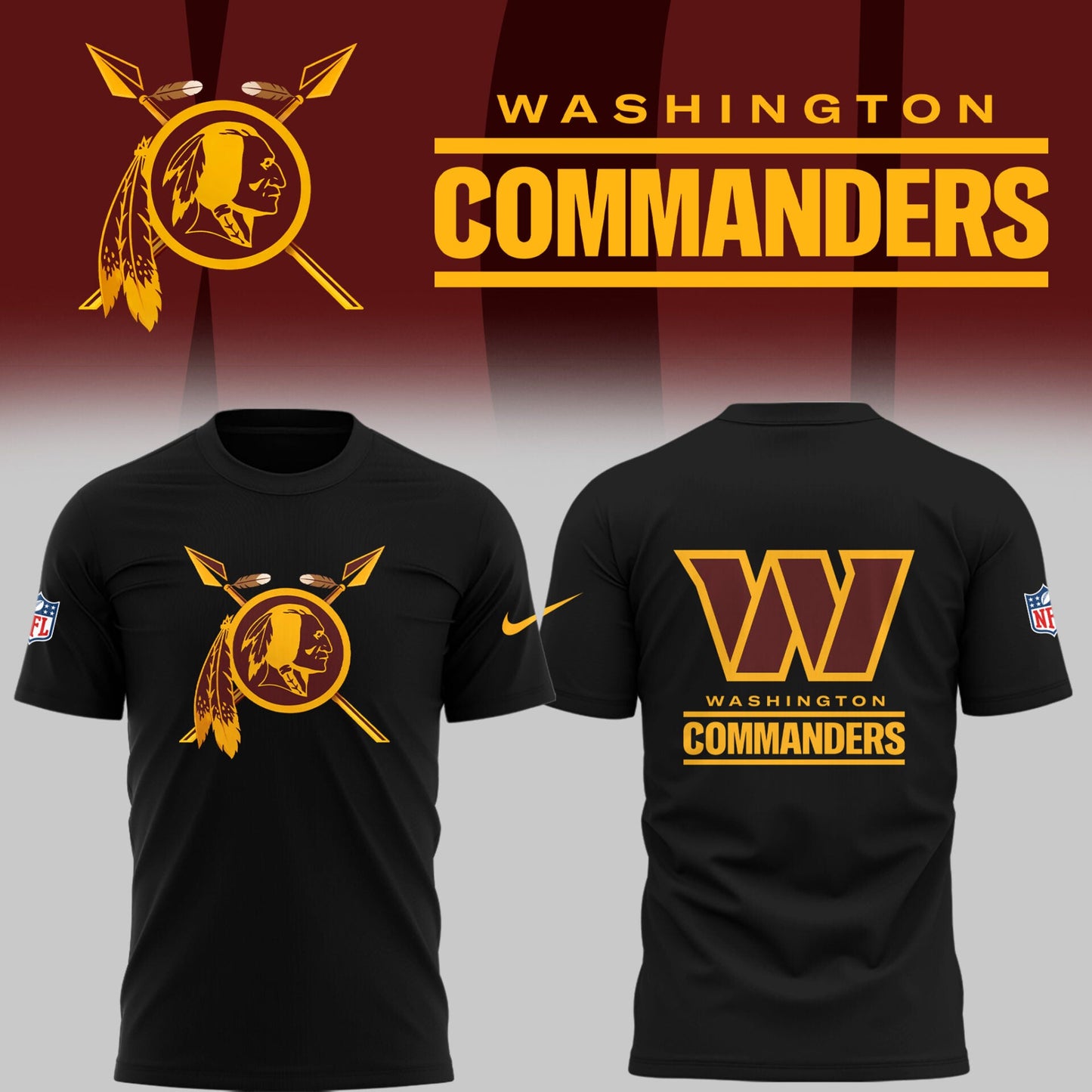 Limited Edition W.Commanders Franchise Focus Club Shirt