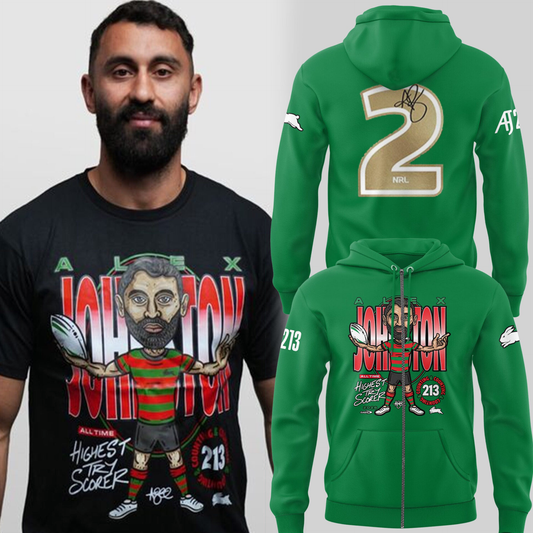 Limited Edition Alex Johnston Record Breaker ZipHoodie