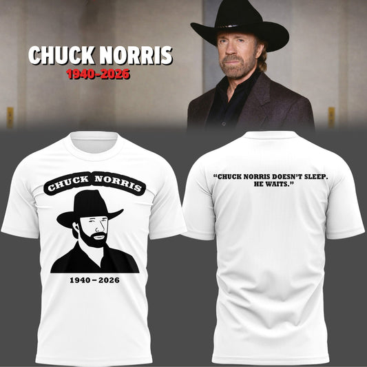 Limited Edition Thank You For The Memories Chuck Norris Shirt