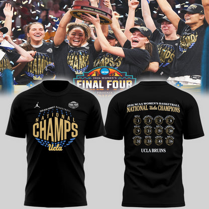 UCLA 🏀 𝐍𝐀𝐓𝐈𝐎𝐍𝐀𝐋 𝐂𝐇𝐀𝐌𝐏𝐈𝐎𝐍𝐒 TShirt-PU26040617