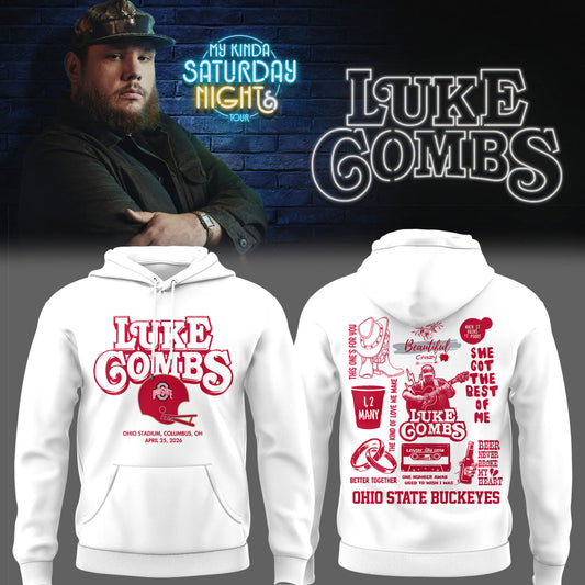L.K My Kinda Saturday Night Tour live in Ohio Stadium 4/25/26 Hoodie-PU26041610