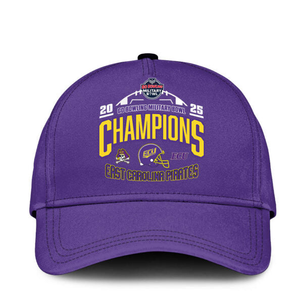 _ ECU Football NCAA Military Bowl CHAMPIONS 2025 Tshirt V2