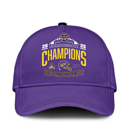 _ ECU Football NCAA Military Bowl CHAMPIONS 2025 Tshirt V2