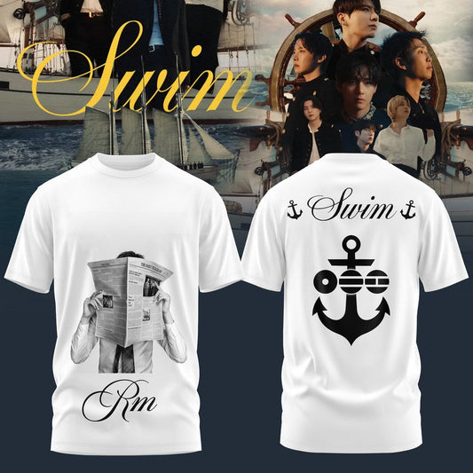 BTS – Swim Arirang Album Mixed Mesh Shirt - RM