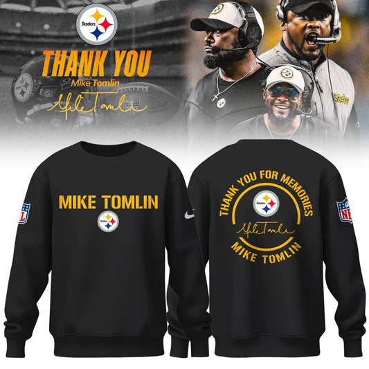 _ Pittsburgh Steelers Coach “Mike Tomlin” Appreciation Sweatshirt