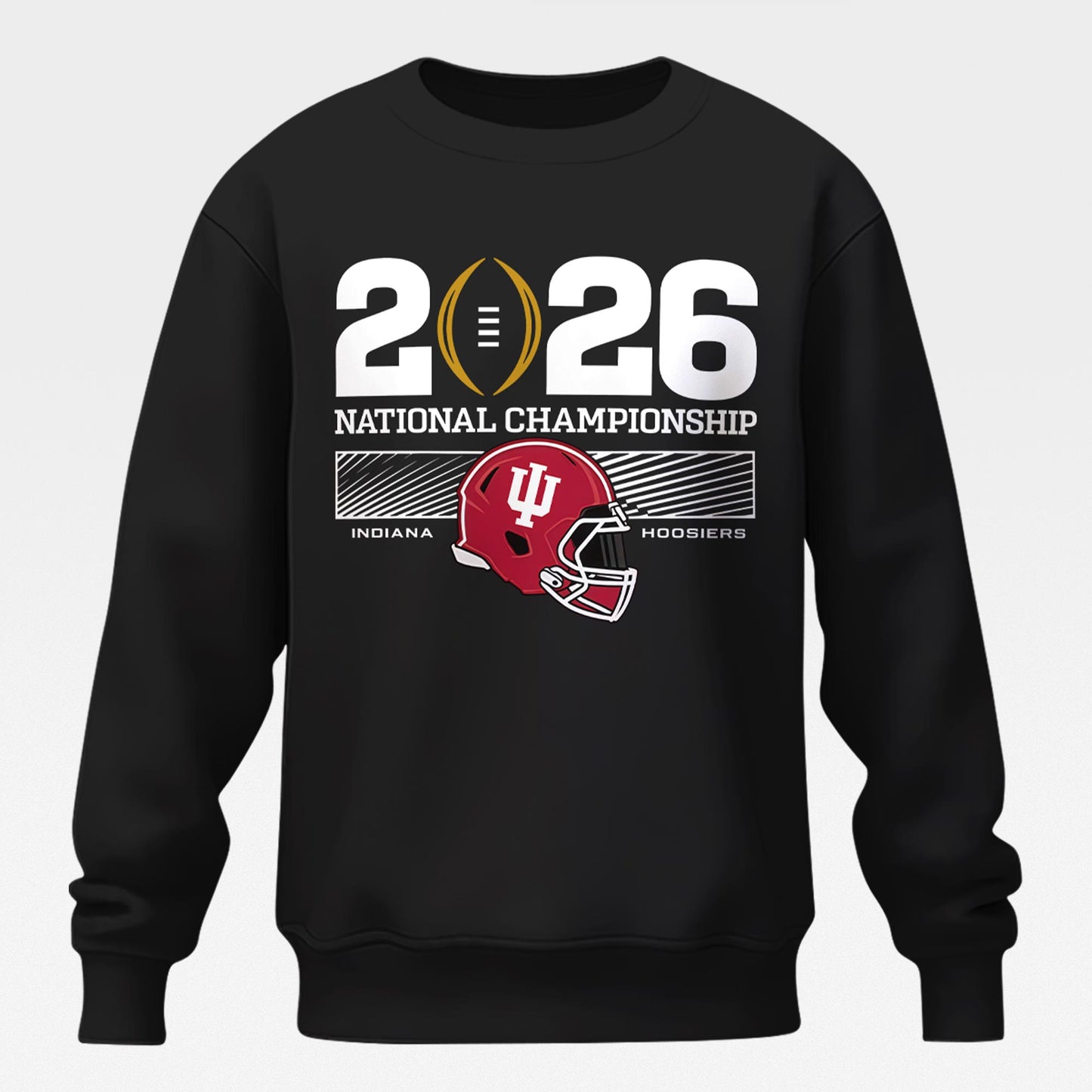 Indiana Hoosiers 2026 National Championship Game Final Sweatshirt – Black