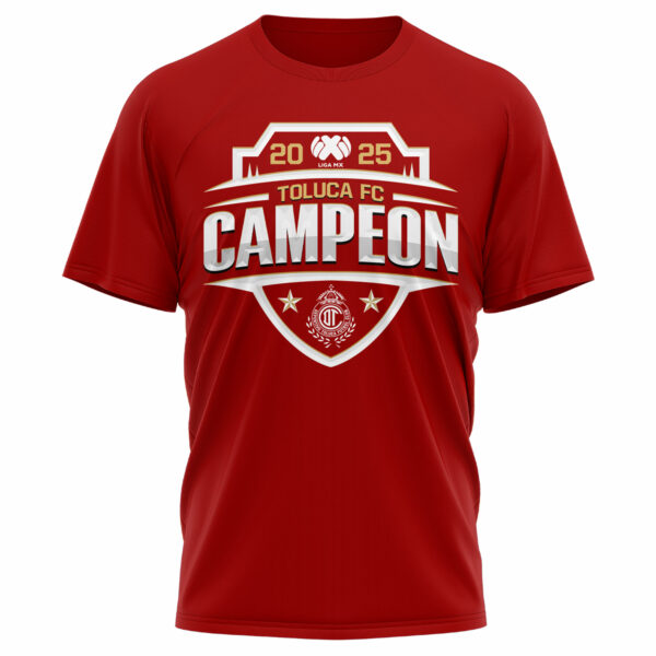 Toluca FC Back to Back Champions Champions T-shirt