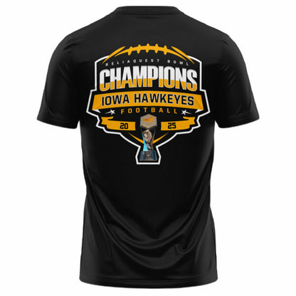 Iowa Hawkeyes – ReliaQuest Bowl Champions T-shirt