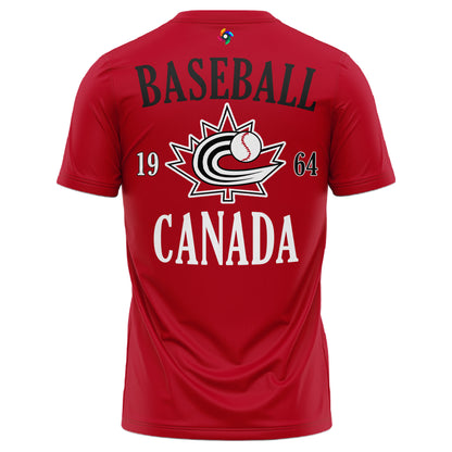 Canada Baseball 2026 Limited Edition Red TShirt
