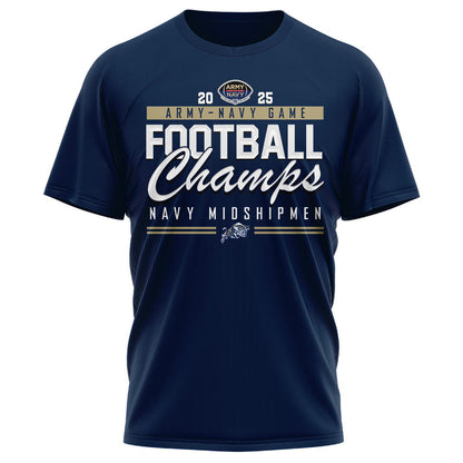 Navy Champions White T-shirt + Unisex Limited Style