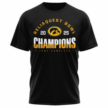Iowa Hawkeyes – ReliaQuest Bowl Champions T-shirt