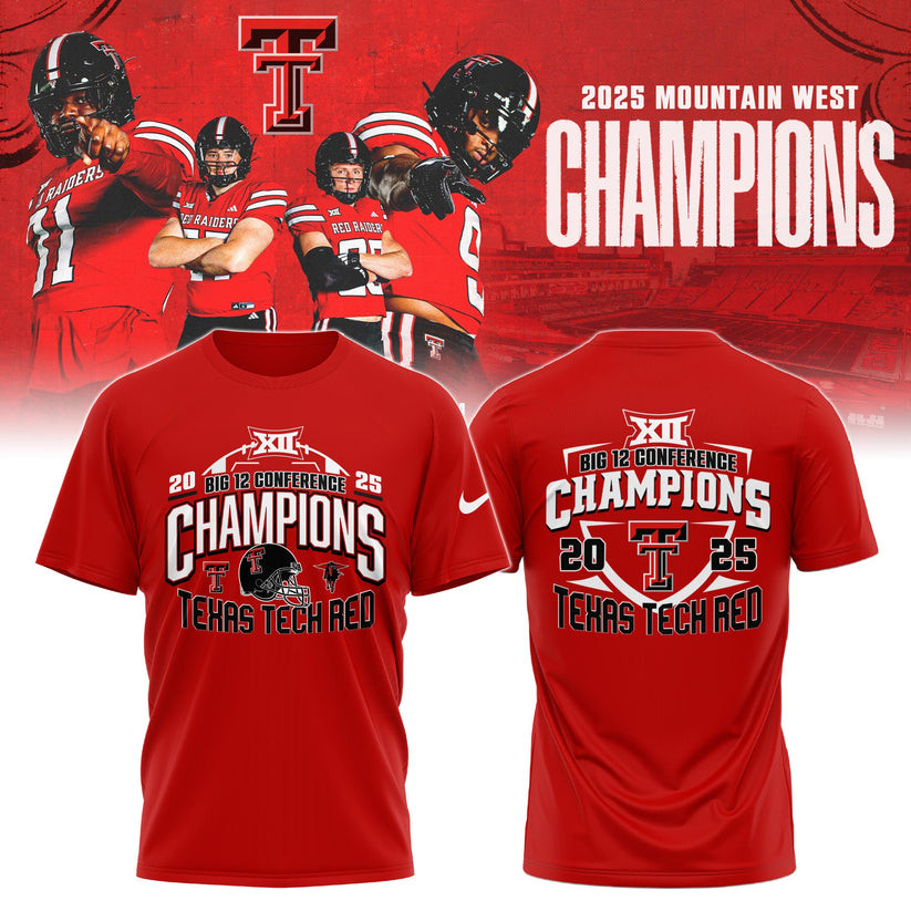 _TT Football 2025 Big 12 Conference Champs Tshirt