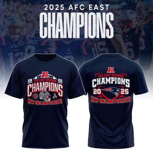 _ NEP Football AFC East CHAMPIONS 2025 Tshirt