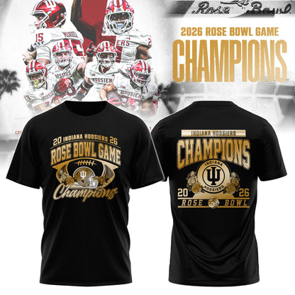 , IU 2026 Rose Bowl Champions T-Shirt Limited Edition 2