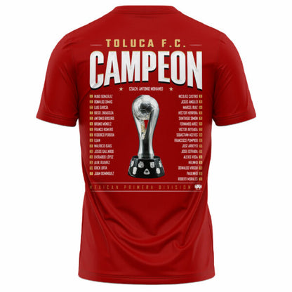 Toluca FC Back to Back Champions Champions T-shirt