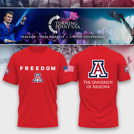 Arizona University Freedom Tshirt