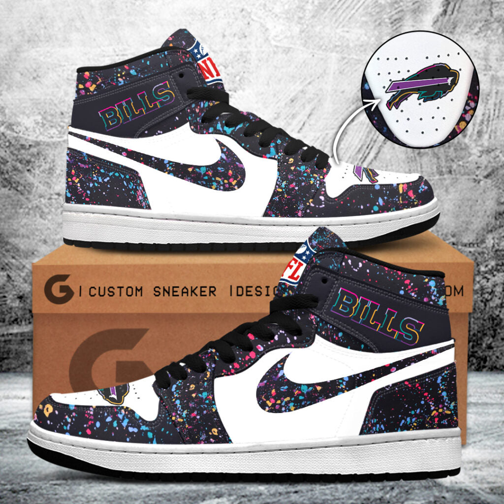 Buffalo Bills Crucial Catch 2025 AJ1 Sneaker – TANTN15730
