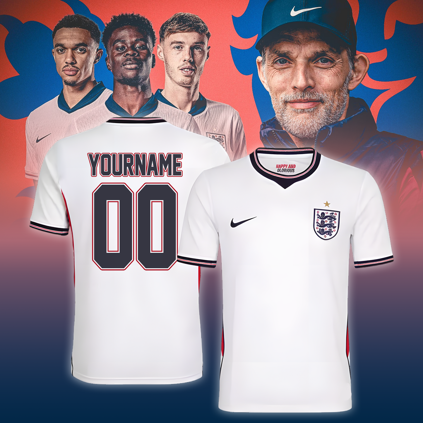 England 2026 Match Home Jersey