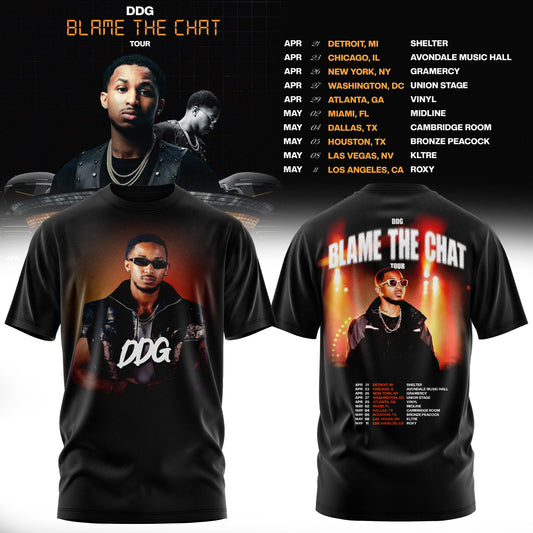 DDG – BLAME THE CHAT TOUR T-shirt