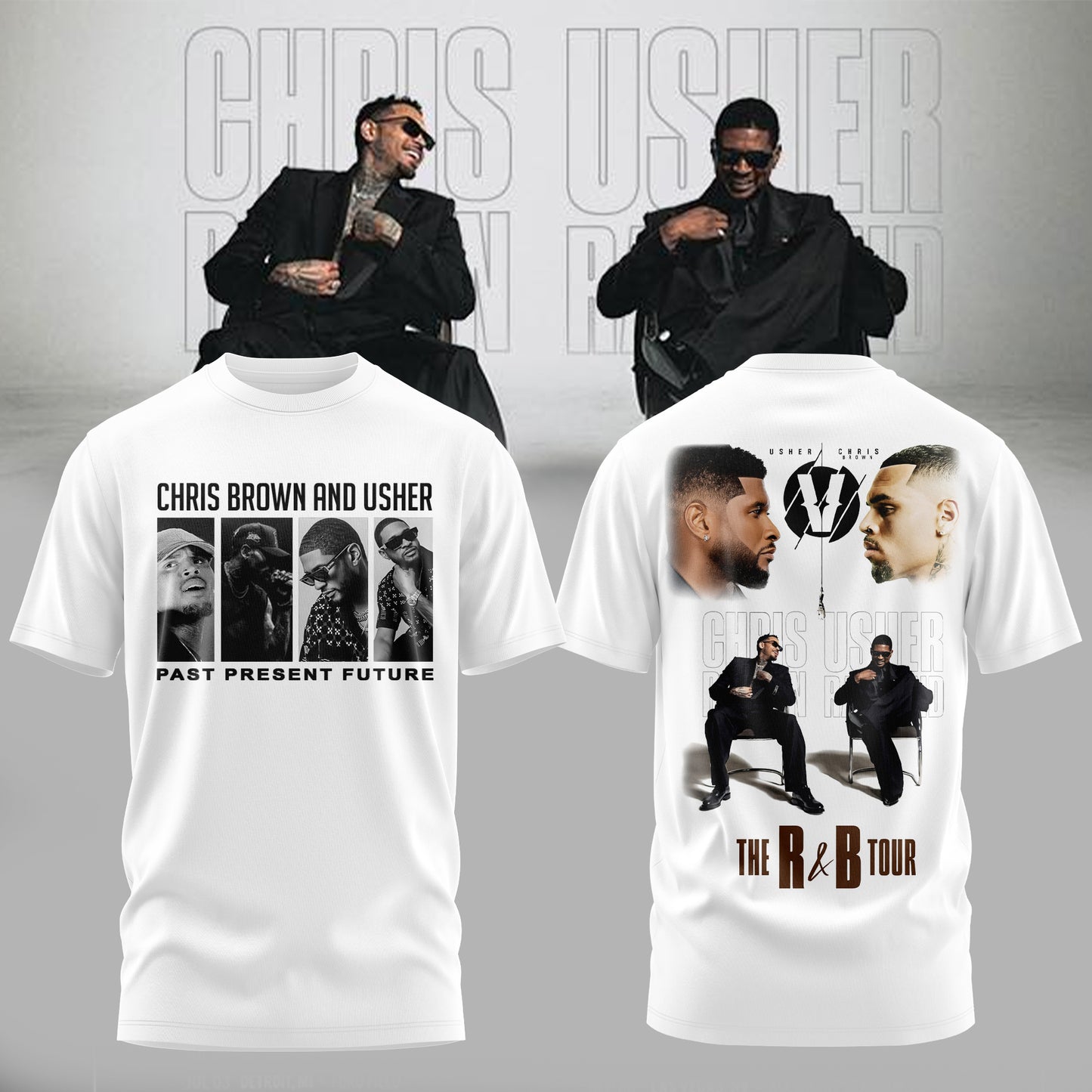 _Chris Brown and Usher – The R&B Tour Edition T-shirt
