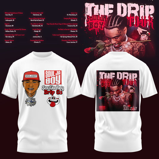 _SOULJA BOY LIMITED DRIP 2026 TOUR T-SHIRT MERCH IS HERE