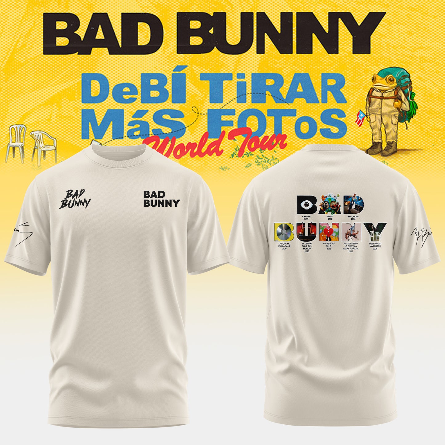 BB – DeBÍ TiRAR MáS FOToS World Tour Limited T-Shirt