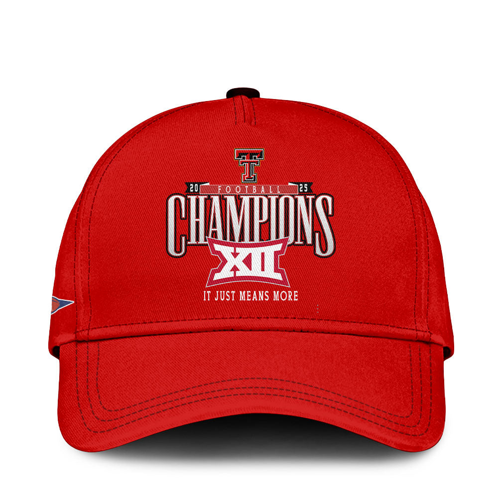 _TT Football 2025 Big 12 Conference Champs Hoodie V1
