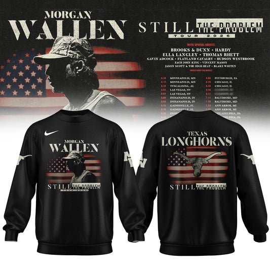 _Texas Longhorns x Morgan Wallen — Still The Problem Tour 2026 Collection