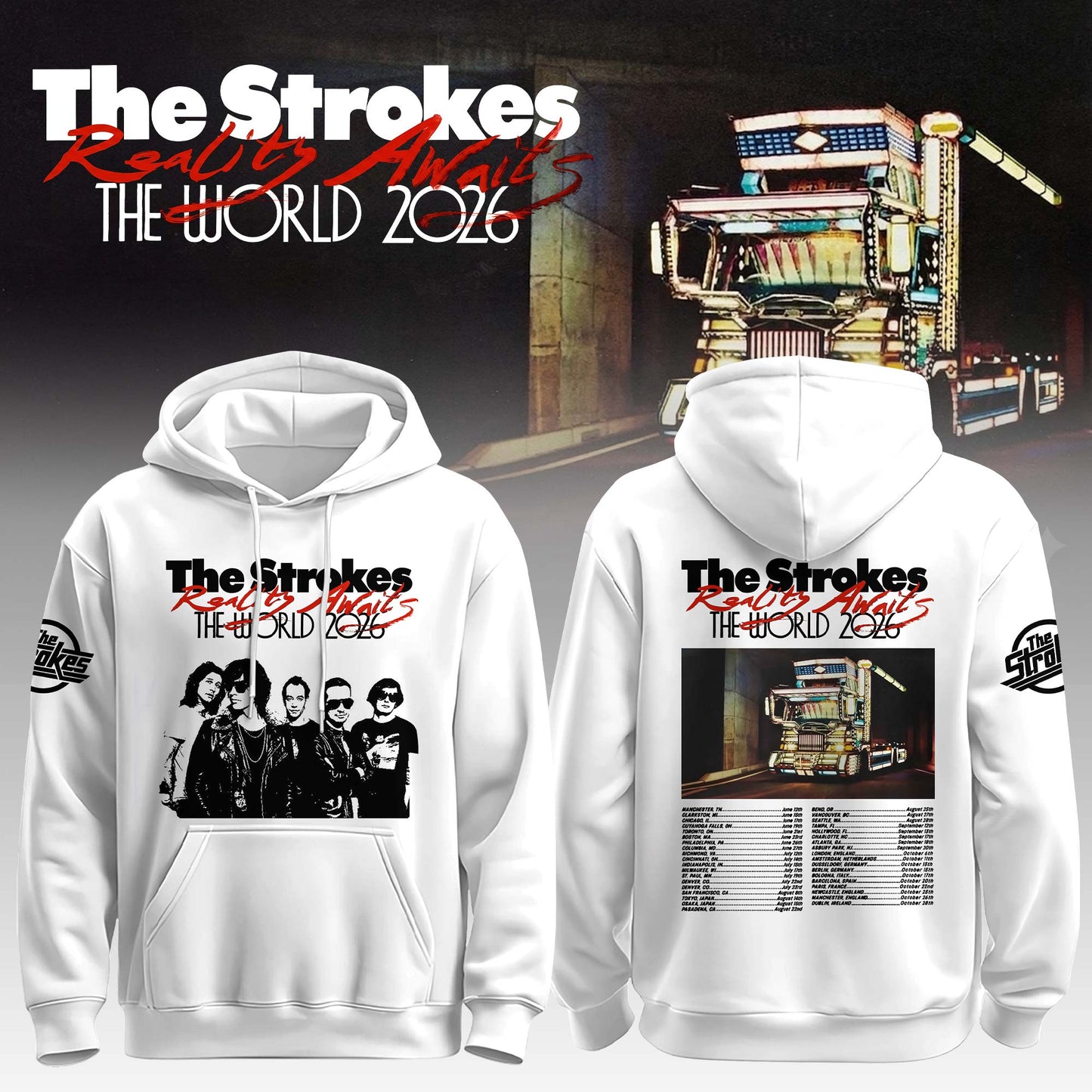 Reality Awaits The World Tour 2026 Limited Edition Hoodie