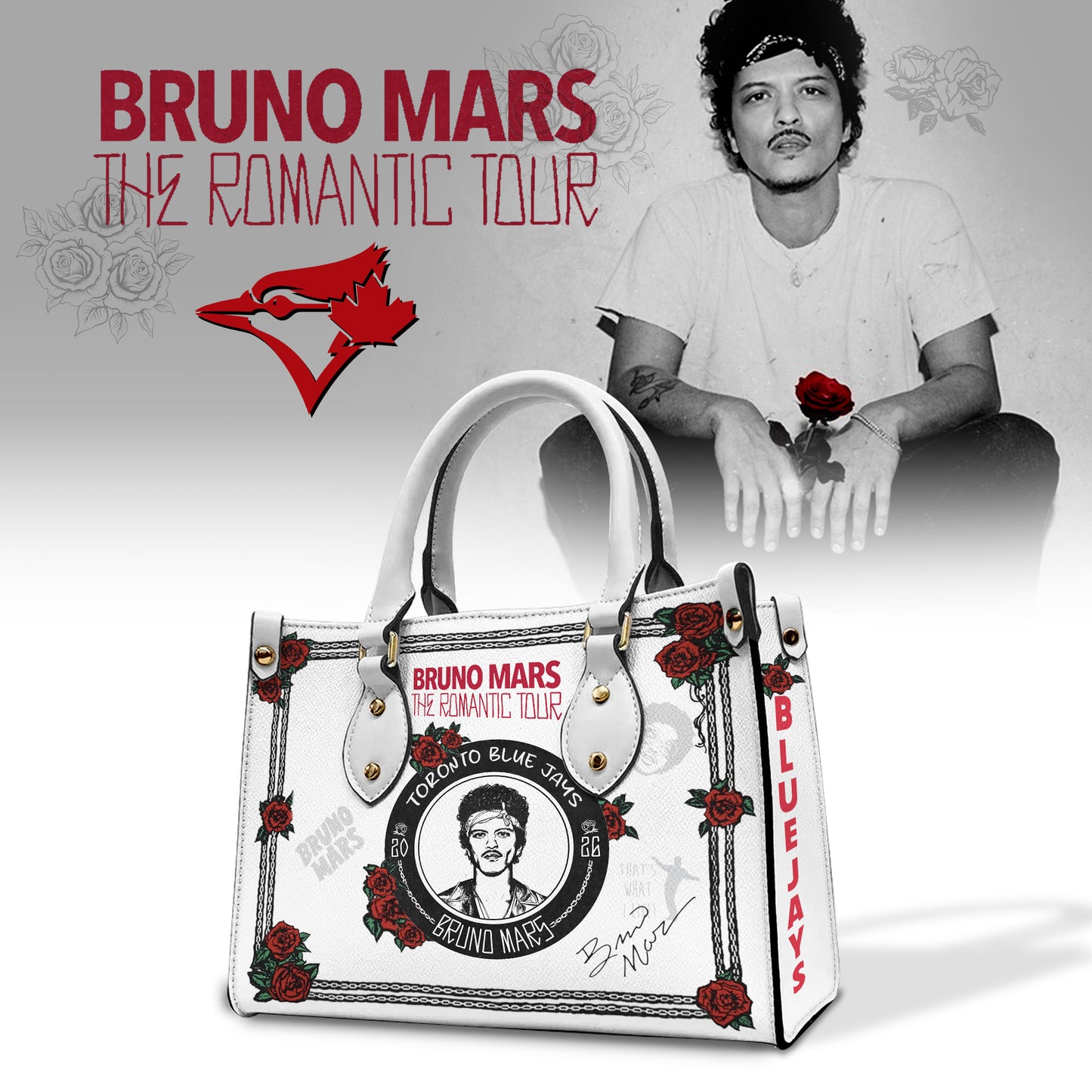 TOR – Detroit Rose Tour 2026 Limited Handbag